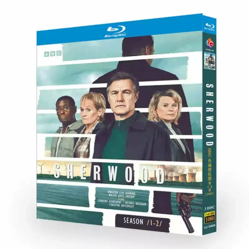 

BD Blu-ray Disc BBC Lost Soul Sherwood Seasons 1–2 British Drama 1080p CD Box