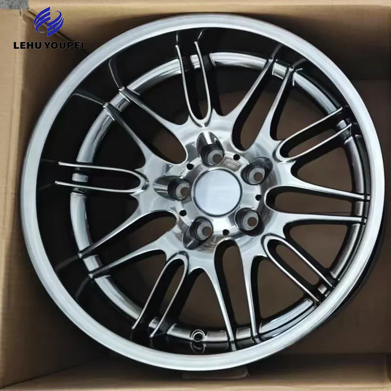 17 18 19 20 21 22 Inch 5x114.3 PCD Gold Plated Chrome Deep Lip Forged Wheel Rims Universal Sports Car Modified Rims