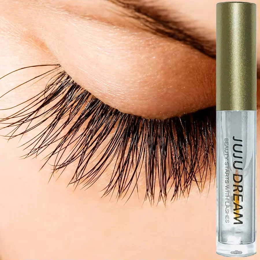 Essence de cils denses naturels - Formule nourrissante pour les cils dodus et recourbés, mascara gel de maquillage pour les yeux
