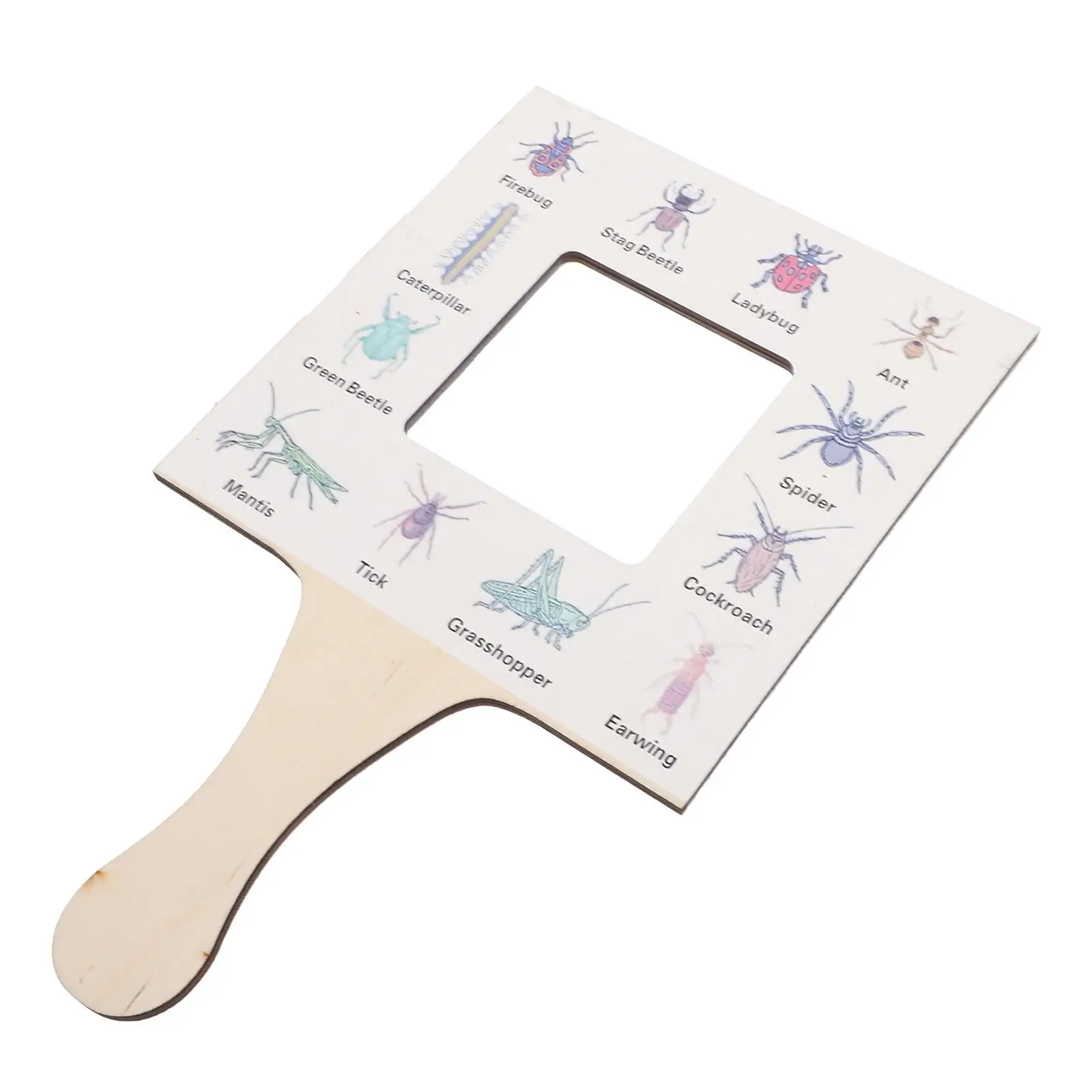 Nature Guide Kids Wood Viewer Outdoor Tool Large Size Moon Star Design Practical Durability Educational Toys