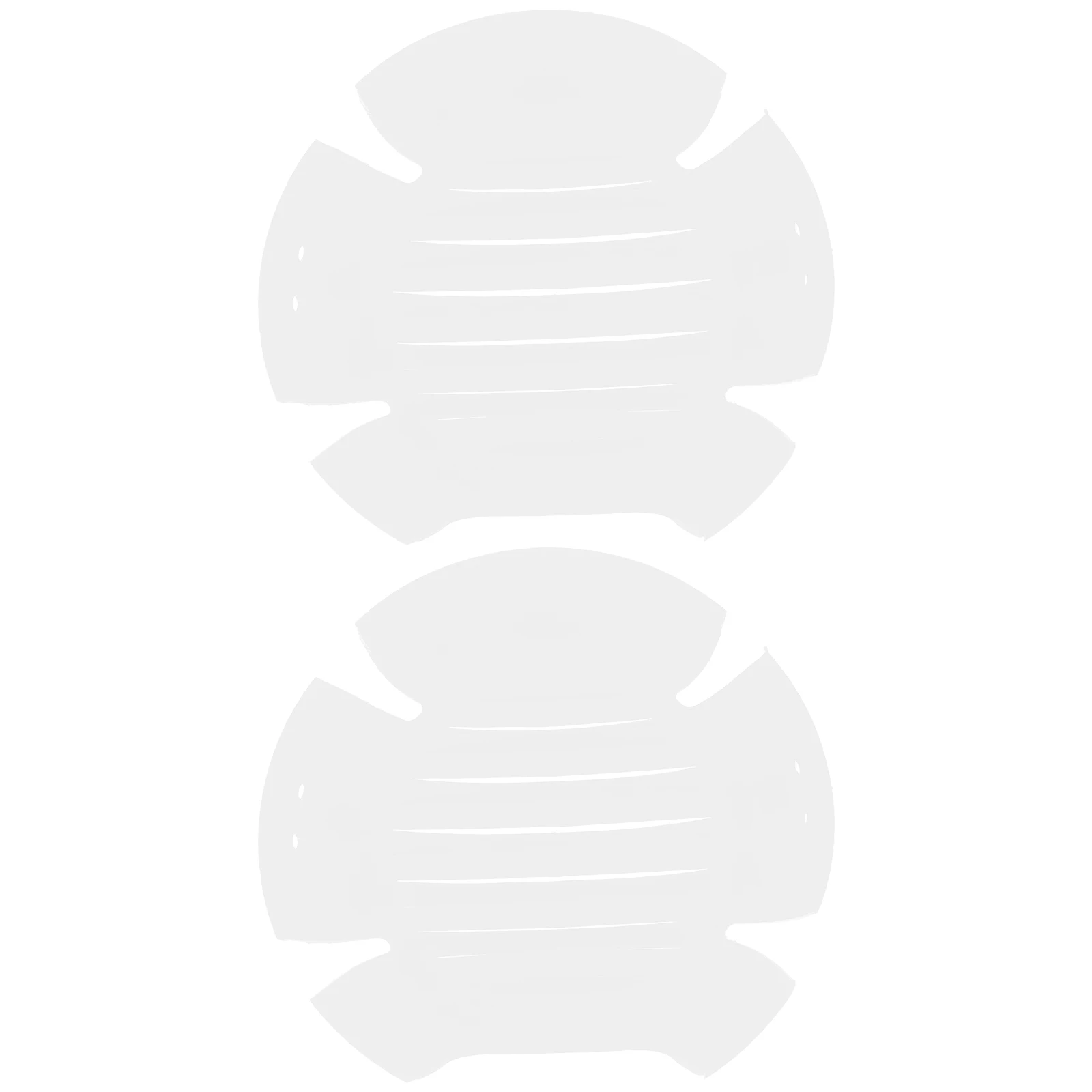 

Peaked Caps Support Plastic Lining Lightweight Baseball Shaper Insert White Liner