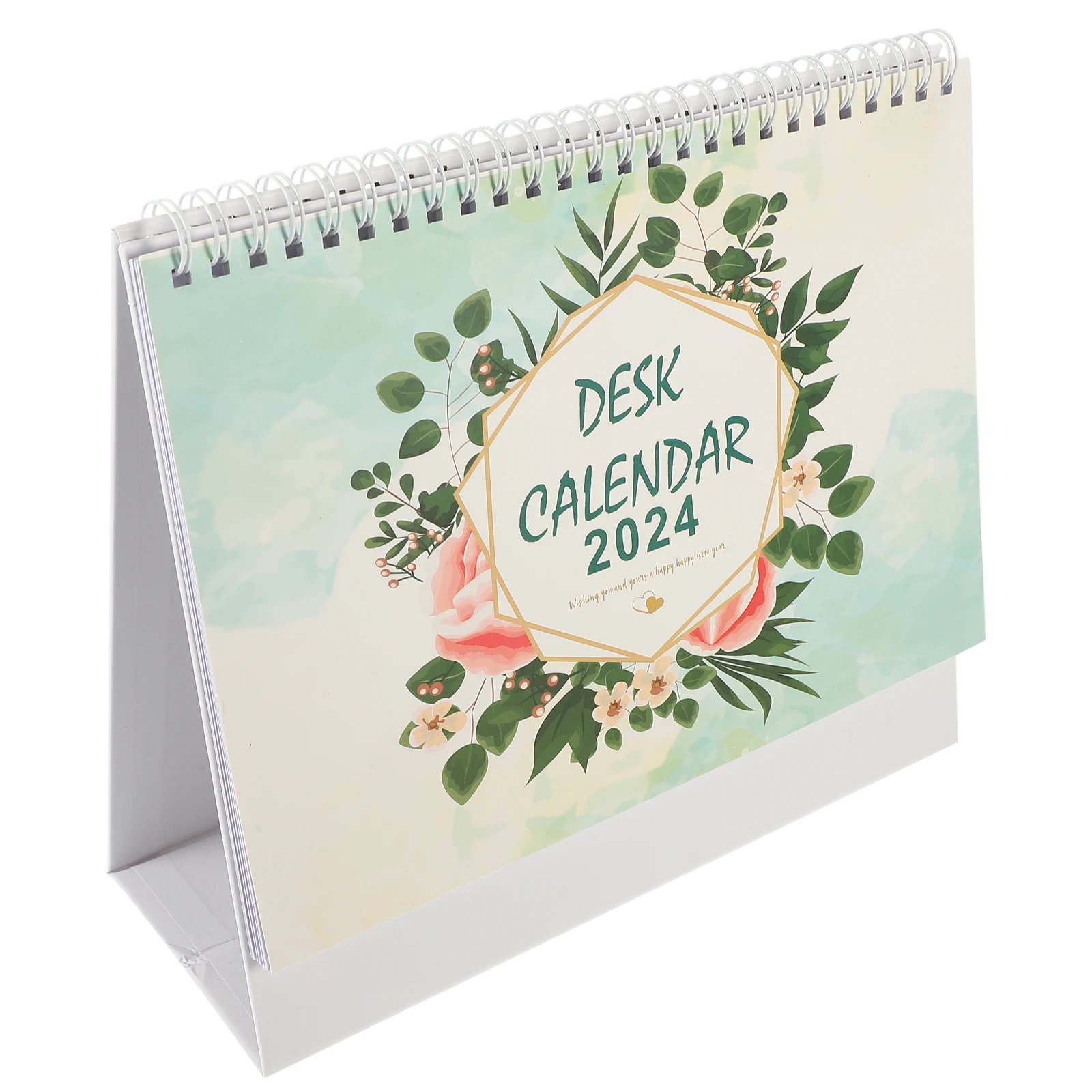

2024 Creative Table Calendar Modern Minimalist Style 12 Month Planner Organizational Aid Gift Idea Decorative Calendar