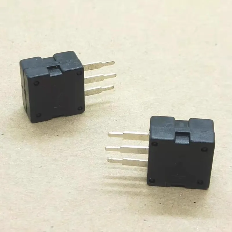 5PCS/LOT  223DB flashlight button switch accessory single-sided 3-pin power button switch 12*12*9.5MM