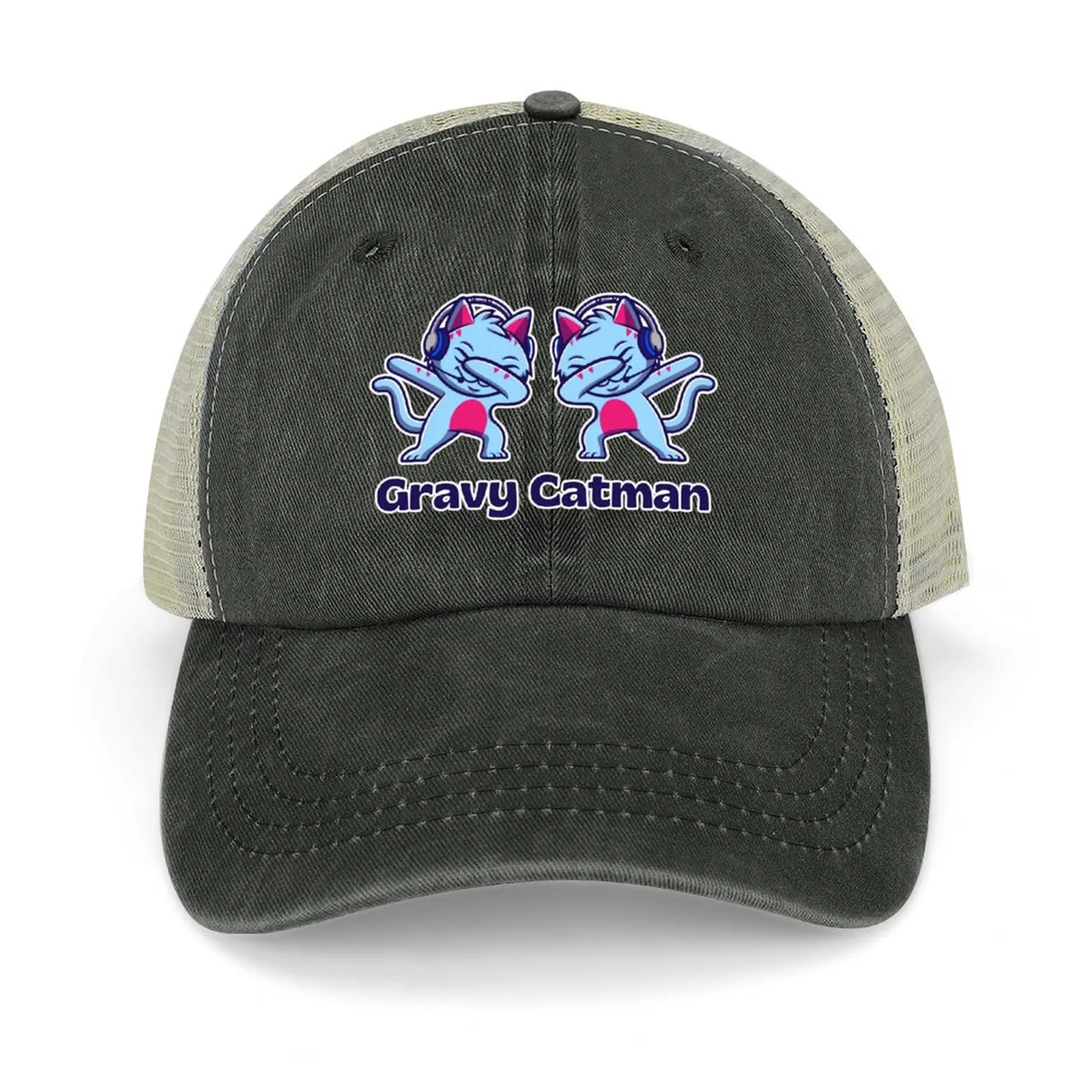 

Gravycatman Gamer Sticker Baseball Cap winter hats for men Winter hat Ball Cap Hip Hop Elegant Women's Hats Men's
