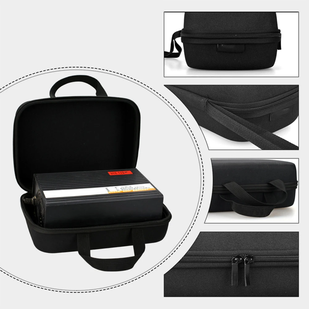 Portable Electric Bike Charger Pack Shockproof Outdoor Travel Bag Battery Carrying Case Storage Handbags Cycling Accessories