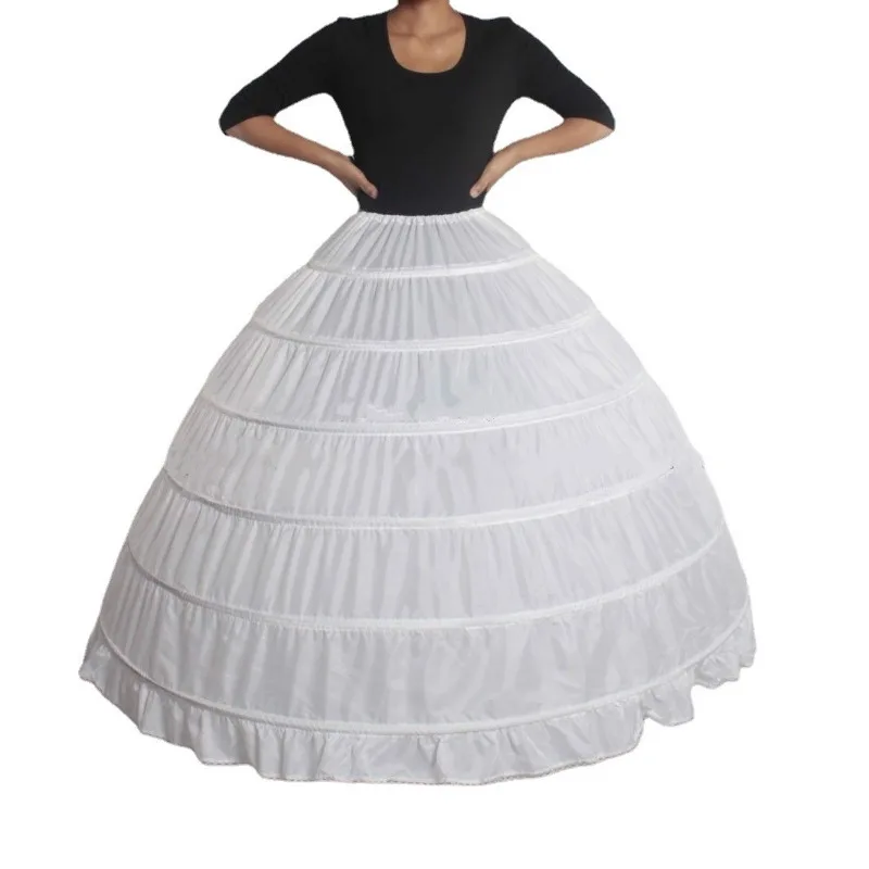 Wedding Dress with Big Support, Big Fish Tail, Hard Mesh Canopy, Single Steel, 3 Circles, 6 Steel Ruffles, Wedding Accessories