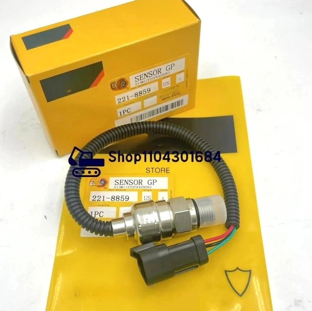 Excavator Part E312C E312D E320C E320D High Pressure Sensor 2218859 221-8859