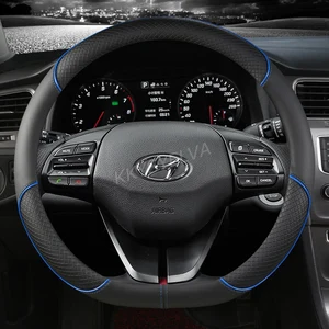 Car steering wheel cover, Auto Accessories, Hyundai i40, i30, i20, i10, ix35, ix25, tucson, accent, elantra, santa fe, crete, solaris, kona 8 Main Sales Valve Body I30 - №5