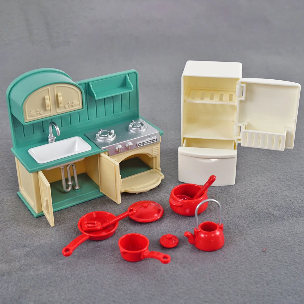 ชุดเครื่องครัวของเล่น1/12 Montessori Dollhouse Miniature เฟอร์นิเจอร์อุปกรณ์เสริม Reindeer Mystery Box สำหรับคริสต์มาสของขวัญ