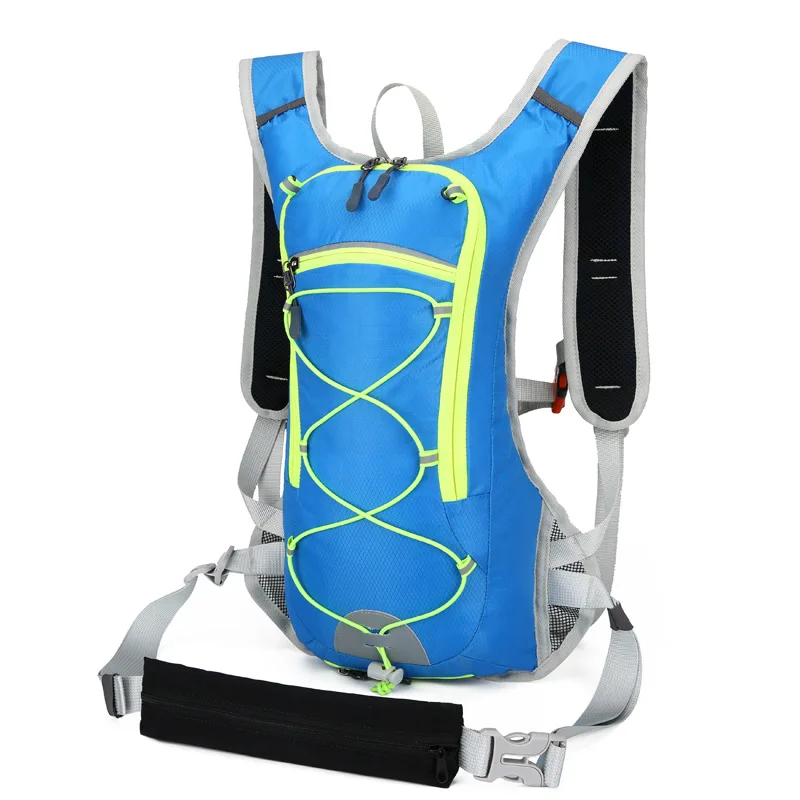 Climbing Cycling Outdoor Sport Run Water Bag Helmet Storage Hydration Backpack Light Hiking Bike Riding Pack Bladder Knapsack