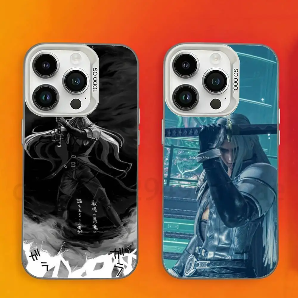 Final F-Fantasy Sephiroth Phone Case For iPhone 17,16,15,14,13,12,11,Pro,Max,Plus,Mini, Anti Fall Matte Hard Bumper