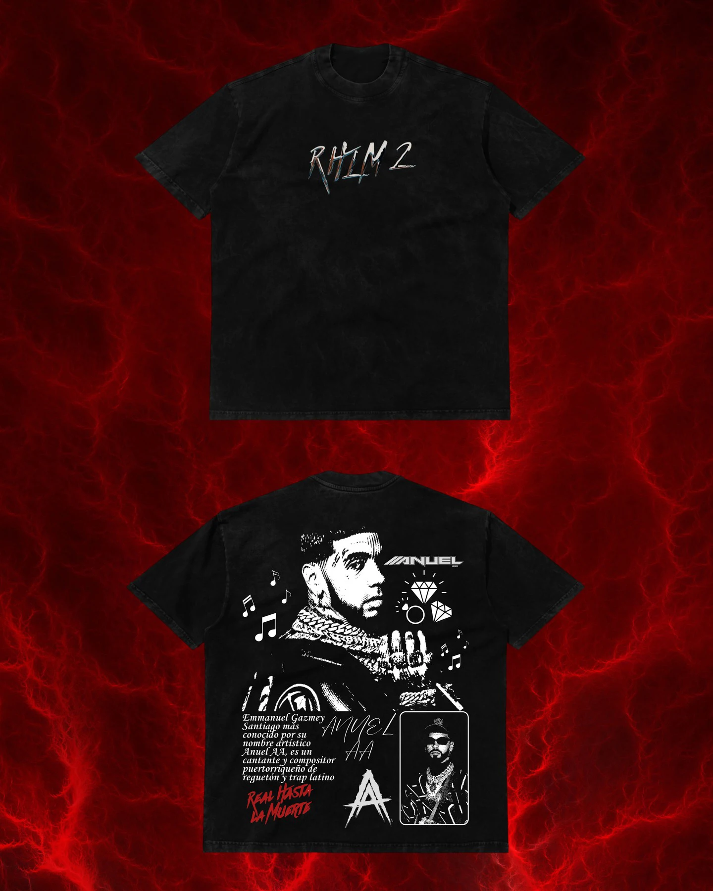 

Washed Vintage Street Hip-hop T-shirt Rap Music Fan Rock Style Short Sleeved Men and Women's Personalized Street Style Oversize