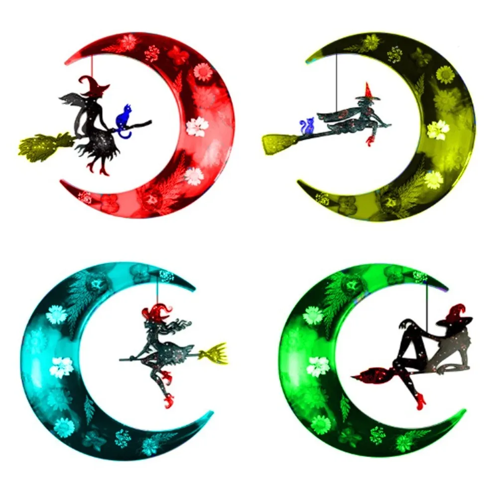 

5PCS Unique Silicone Wall Decor Mold Resin Pendant Ornament Mold for DIY Crafts Jewelry Tool