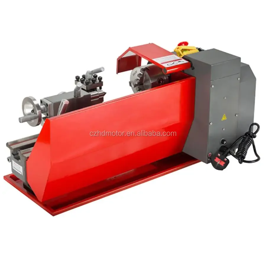 Mini Metal Bench Lathe Machine,Small Lathe Price 180 600W with Variable Speed/