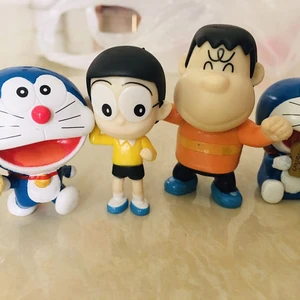 مجموعة ألعاب نموذجية مصغرة من عبقور ، مجموعة بلاستيكية PVC ، دعائم صائق ، أنيمي ياباني ، سو ، نوبي ، دورامي ، دمية لطيفة ، 8 قطع أفضل 10 دمى دوراما مبيعا - رقم 6