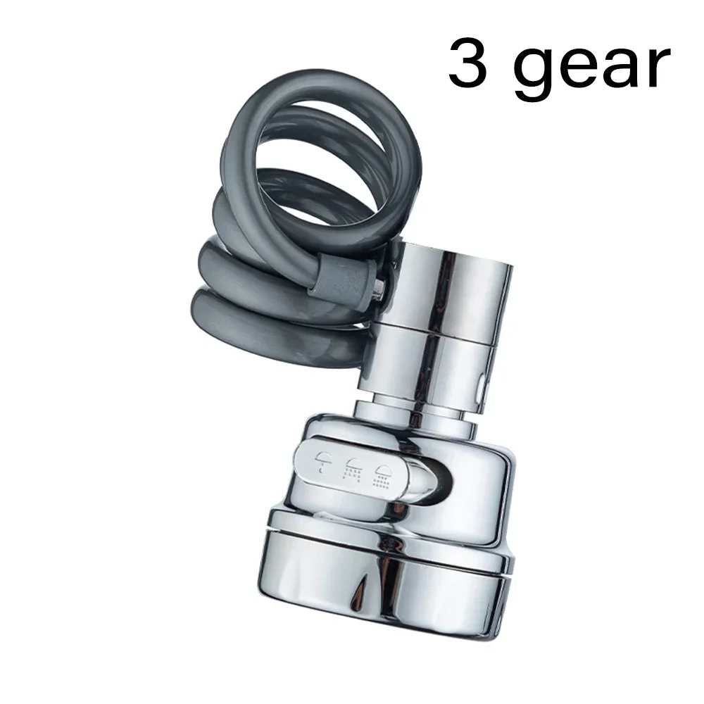 Multi-functional Faucet Extender with 360 Degree Rotation - Ideal for Kitchen and Bathroom Use