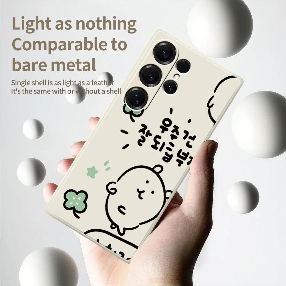 かわいい漫画のスマホケース Samsung Galaxy S25 S24 S23 S22 S21 S20 Ultra Plus S10 Plus S24FE S23FE S22FE S21FE S20FE カバー