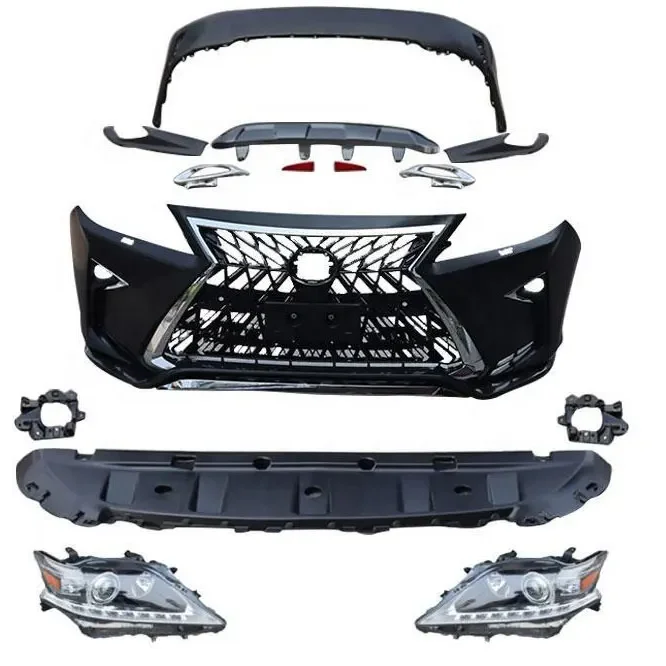 Wholesale for Lexus Partial Old To New Body Kit Front Rear Bumper Lexus RX270 2009-2015 Upgraded To New RX-style Car Accessories