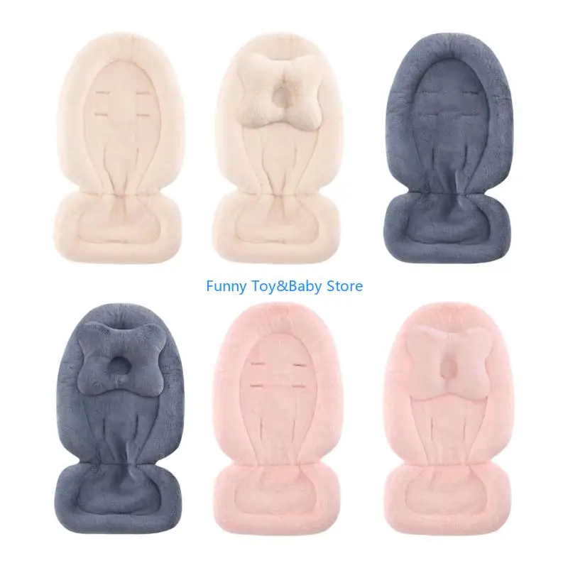 

Insulated Strollers Pad for Cold Weather Breathable Plush Fit Multiple Baby Cart C90B