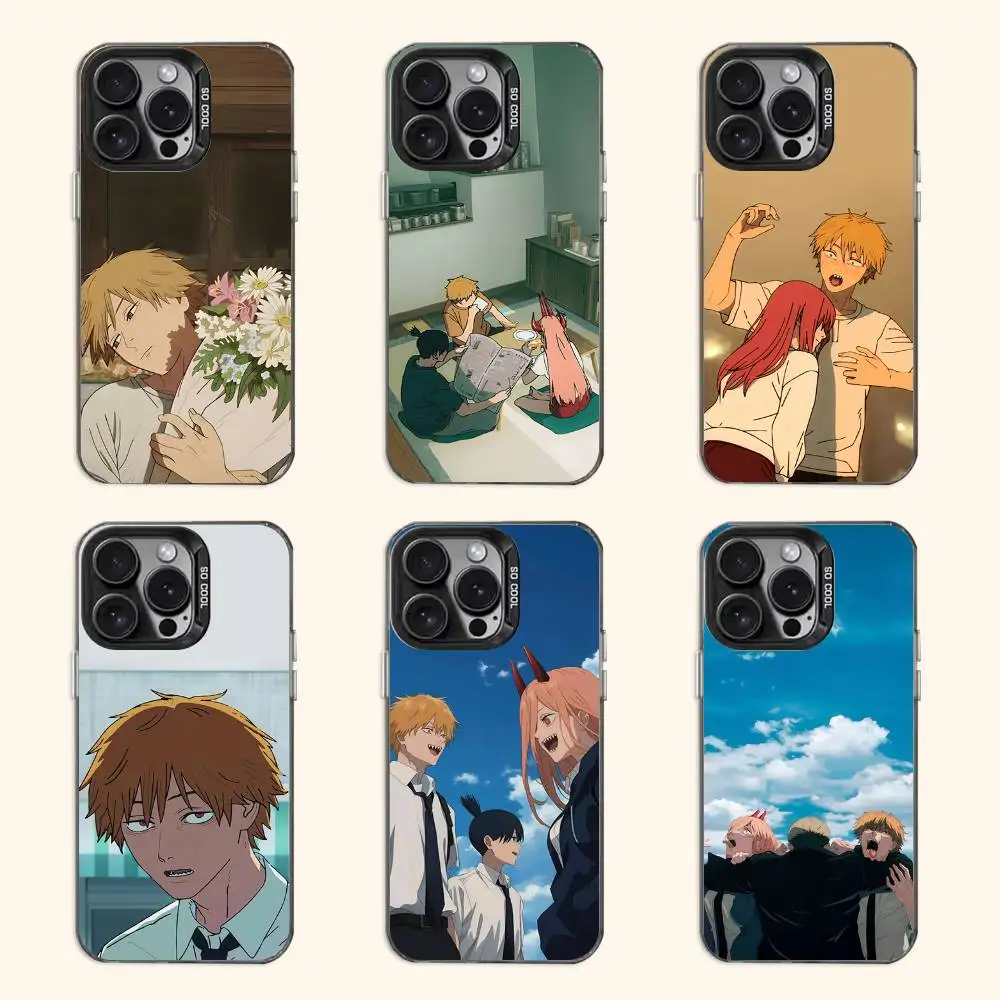 

Anime D-Denji Case for iPhone 11 12 13 14 15 16 17 Pro Max XS X XR Cover