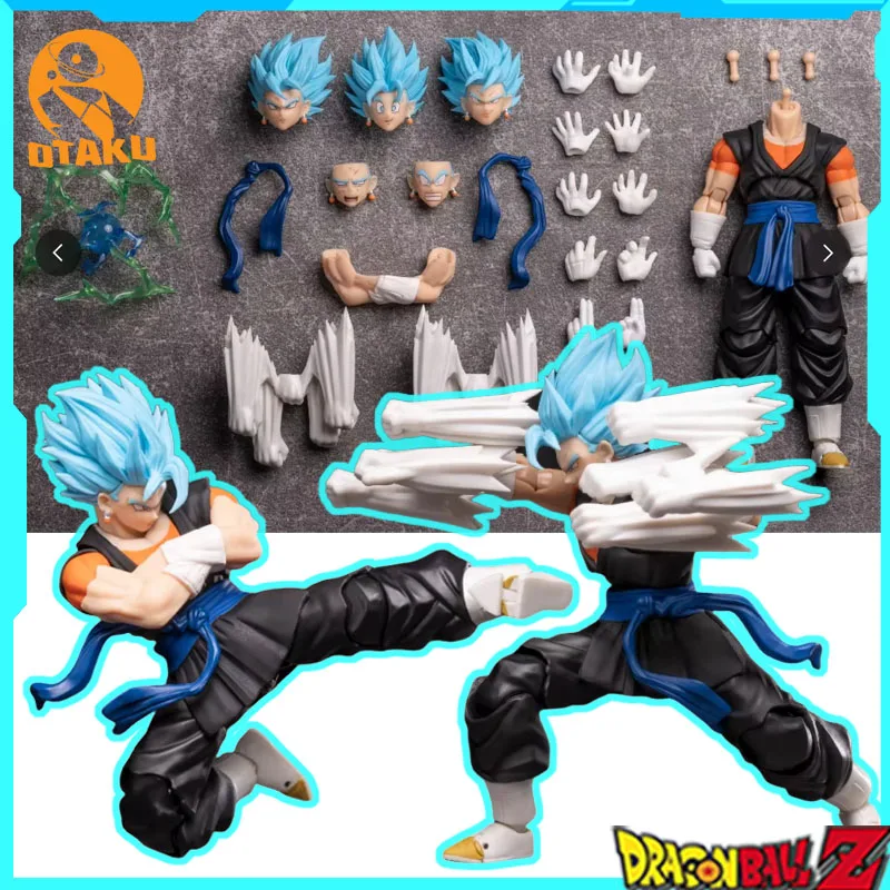 

In Stock Ygmw Toys Vegito Figure Dragon Ball Shf Super Saiyan Blue Vegito Vegetto Anime Action Figures Desk Model Collection Toy
