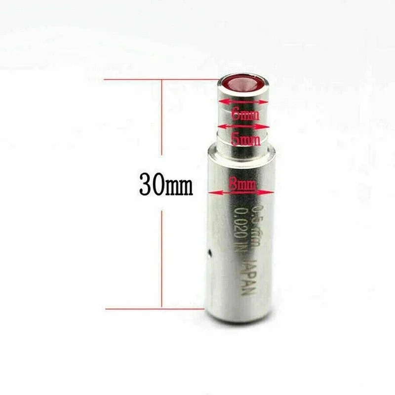 2pcs Ruby Ceramic Electrode Guide Fit EDM Wire Cut Machine Part 1.0mm Accressories