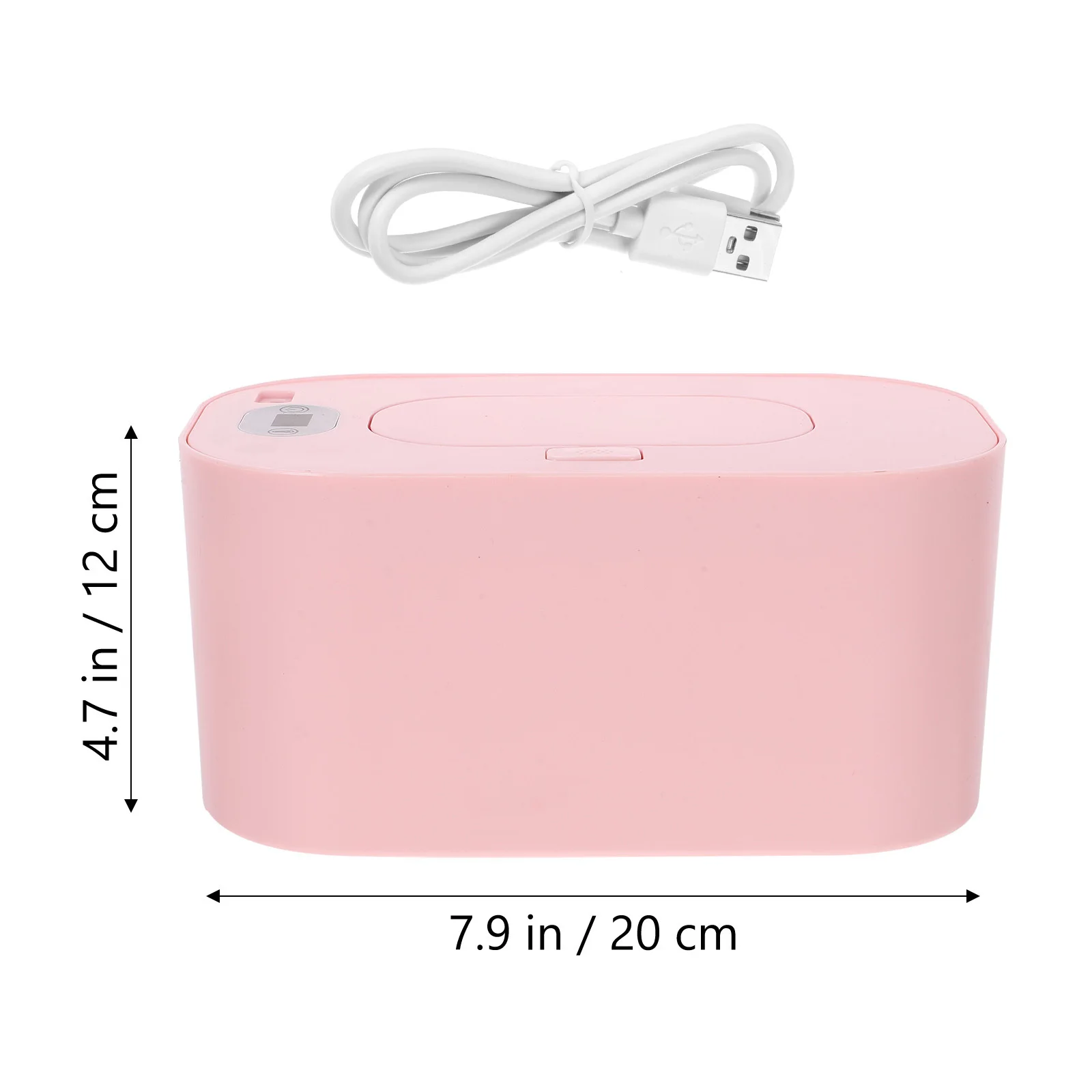 الأنسجة المبللة دفئا سعة كبيرة Abs عدم الانزلاق قاعدة منخفضة الطاقة التدفئة للطفل مسح صندوق توزيع التخزين المنزلي