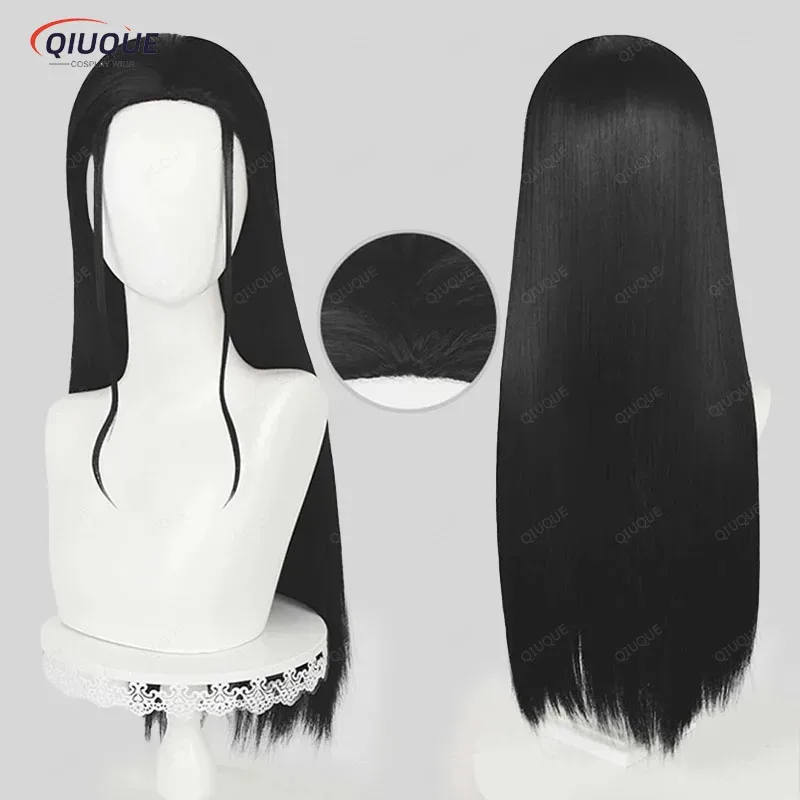 

Нико Робин Косплей Черный Длинный Парик Miss Allsunday Парик Нико Парики Термостойкие Волосы Женские Парики Аниме Парики + Кепка Для Парика