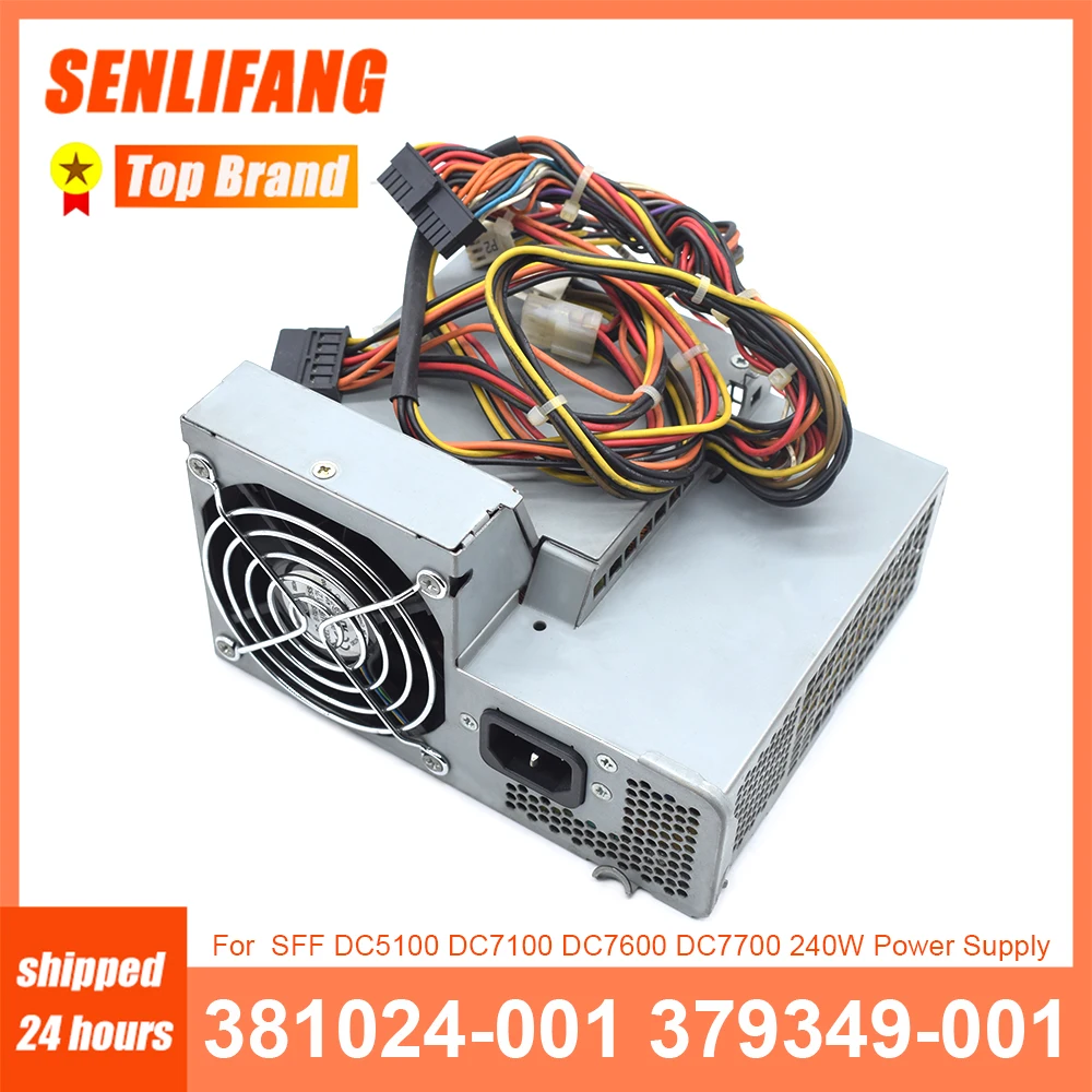 

240W PSU 381024-001 379349-001 For SFF DC5100 DC7100 DC7600 DC7700 Power Supply Refurbished Condition