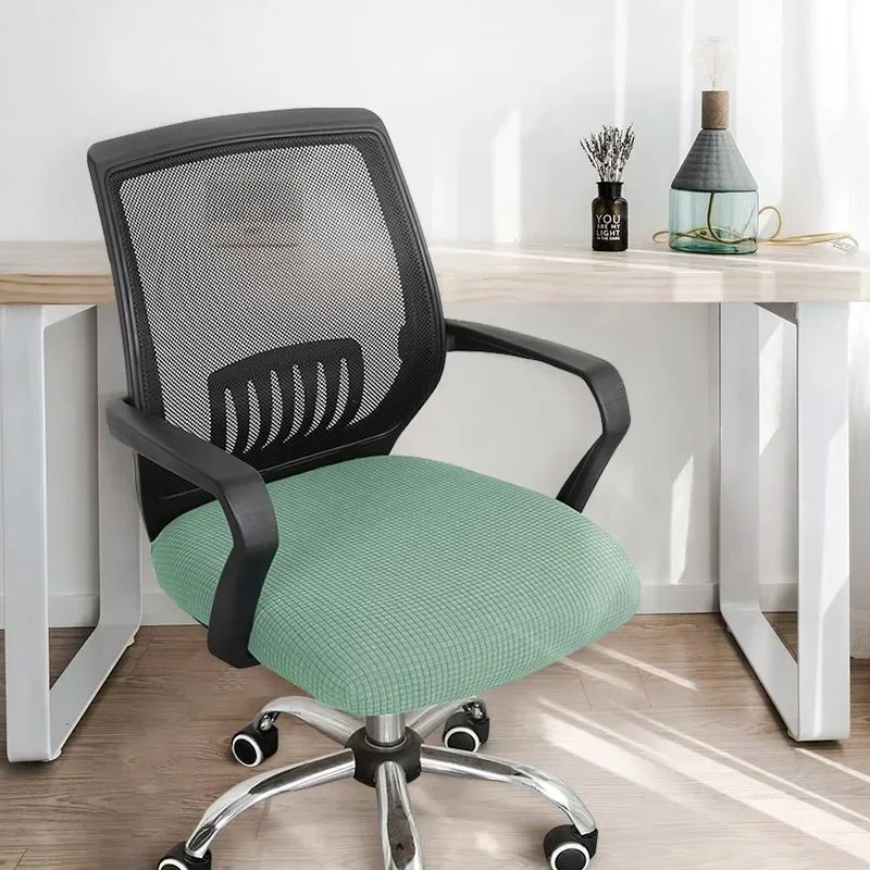 Office Chair Seat Cover Universal  Split Armchair Cover Thickened Stretch Computer Chair Slipcovers Removable Seat Protector Cas