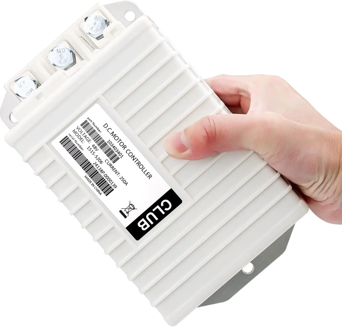 

1515-5206 Контроллер скорости двигателя постоянного тока 48 В 250 А MCOR3 Дроссельная заслонка для Curtis Golf Cart Club Car Precedent 2014-2019 Контроллеры