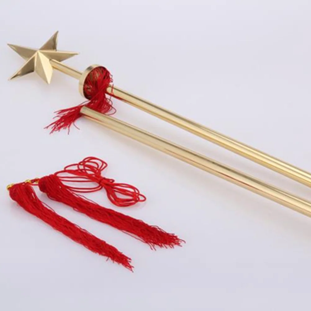 

Stainless Steel Conducting Baton Detachable For Band Conductor Parade Celebration Music Performance Show Concert