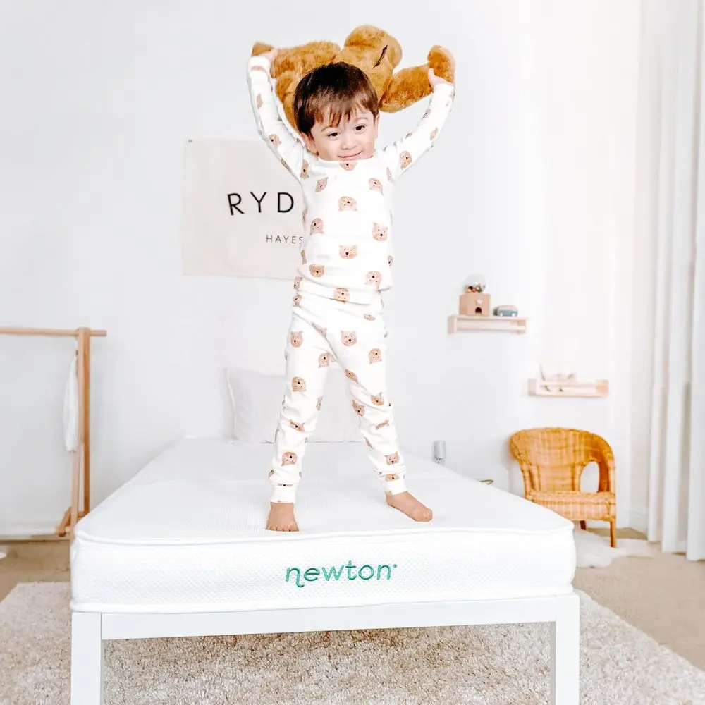 

Kids' Twin Mattr- 100% Washable, Hypoallergenic, Breathable Wovenaire Core, GREENGUARD Gold Certiied, Ideal irmnand Comort or Gr