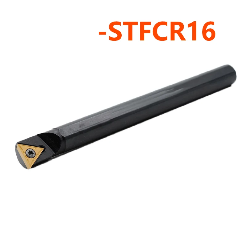 

Internal Turning Tools S16Q S20R S25S STFCR16 CNC Boring Bar S16Q-STFCR16 CNC STFCR Metal Lathe Cutting Use TCMT16T304 Inserts