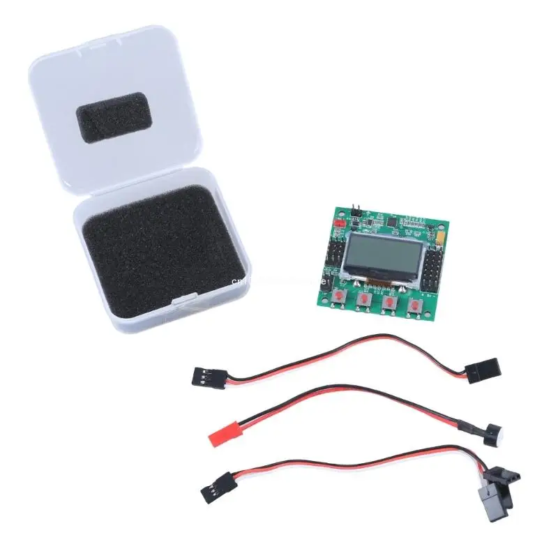 

KK2.1.5 LCD Flight Control Board Self-Balancing Programmer for FPVRacings Drones New Dropship