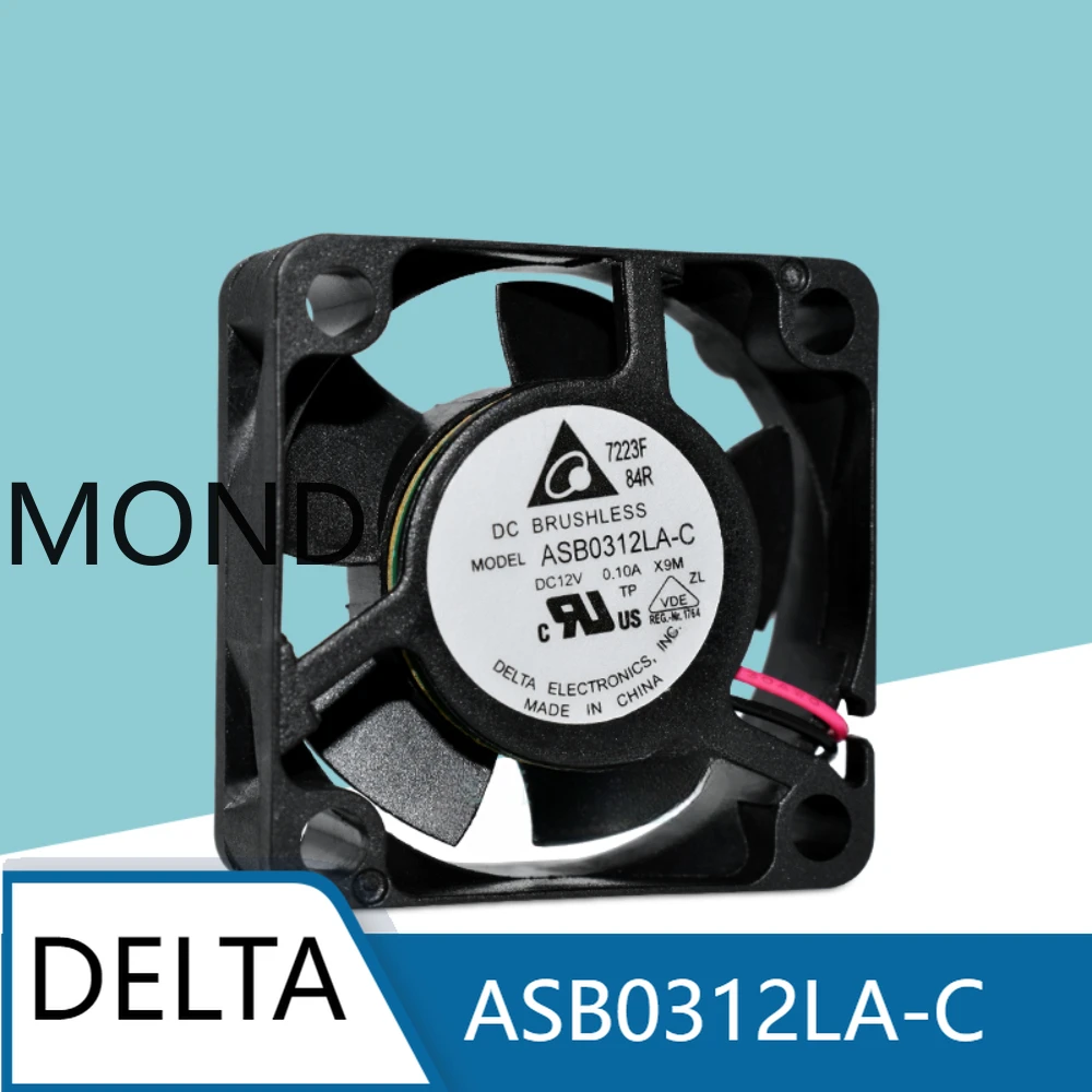 

ASB0312LA-C Delta 3010 DC12V 0.10A 3CM Miniature Silent Cooling Fan