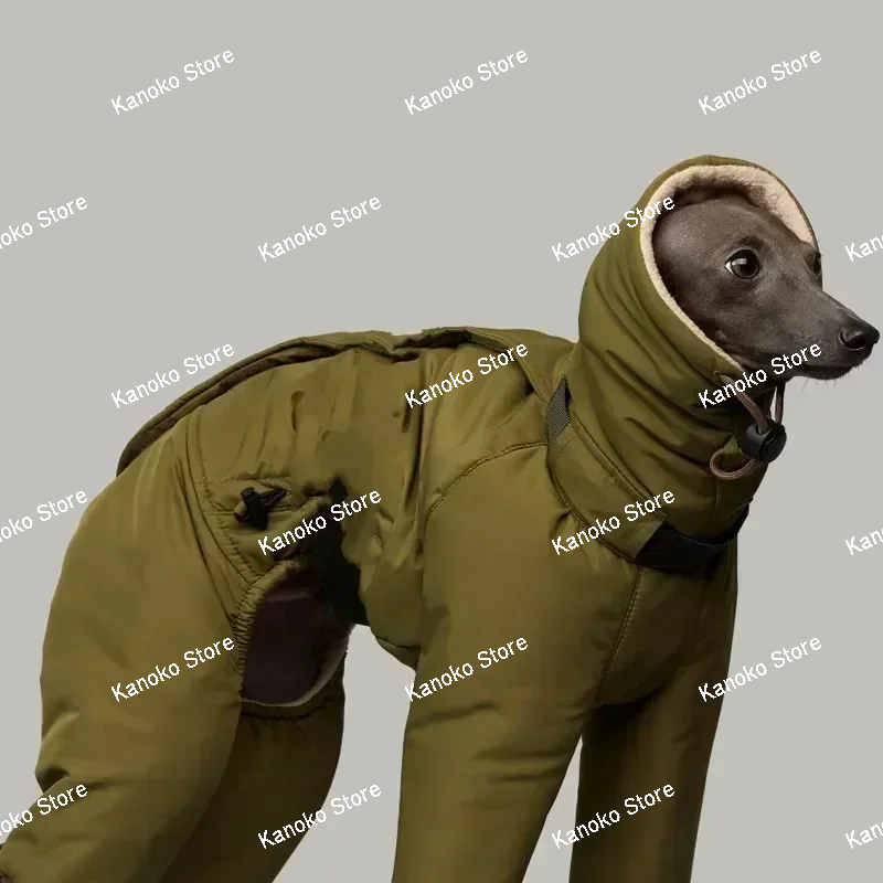Small and Medium Dog Clothes Super Thick Cotton-padded Pet Coat Whitbit Greyhound Clothes Dogs Accessories Ropa Para Perro