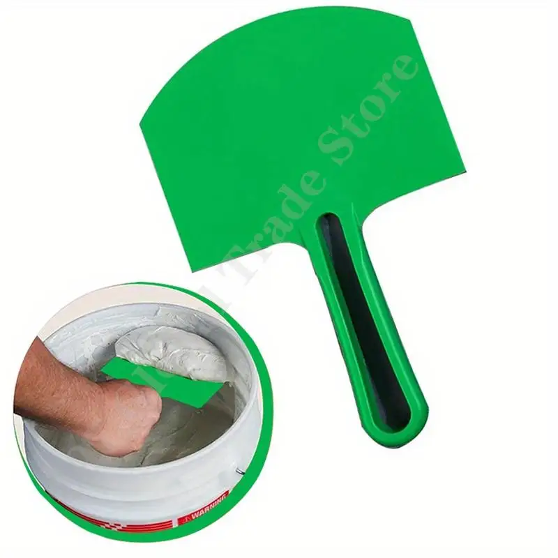 2pcs/3pcs Curved Bucket Scoop Putty Knife Scraper Spackle Paint Drywall Finishing Plaster Scraping Decals Patch Tool