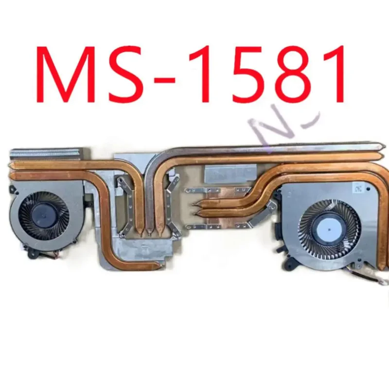 

Original MS-1581 N459 N460 FOR MSI GE66 GL66 CPU Graphics Heatsink Cooler Cooling Fan 100% Test Ok