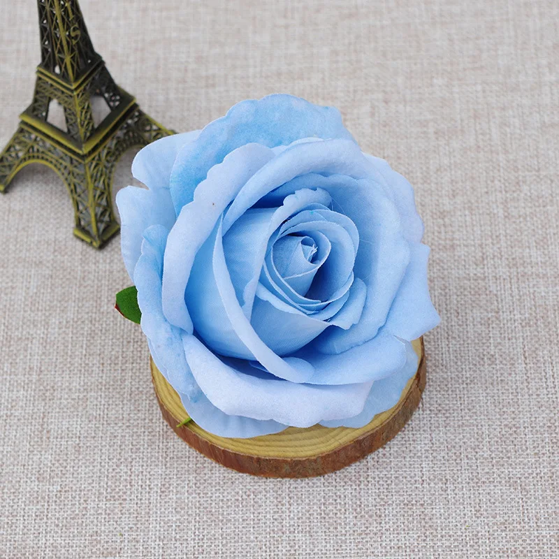 5/10/20 stücke 10 cm Künstliche Rose Blumen Kopf Für Hochzeit Hause Dekoration Gefälschte Blumen Rose Kopf DIY Kranz Liefert – Detail 10