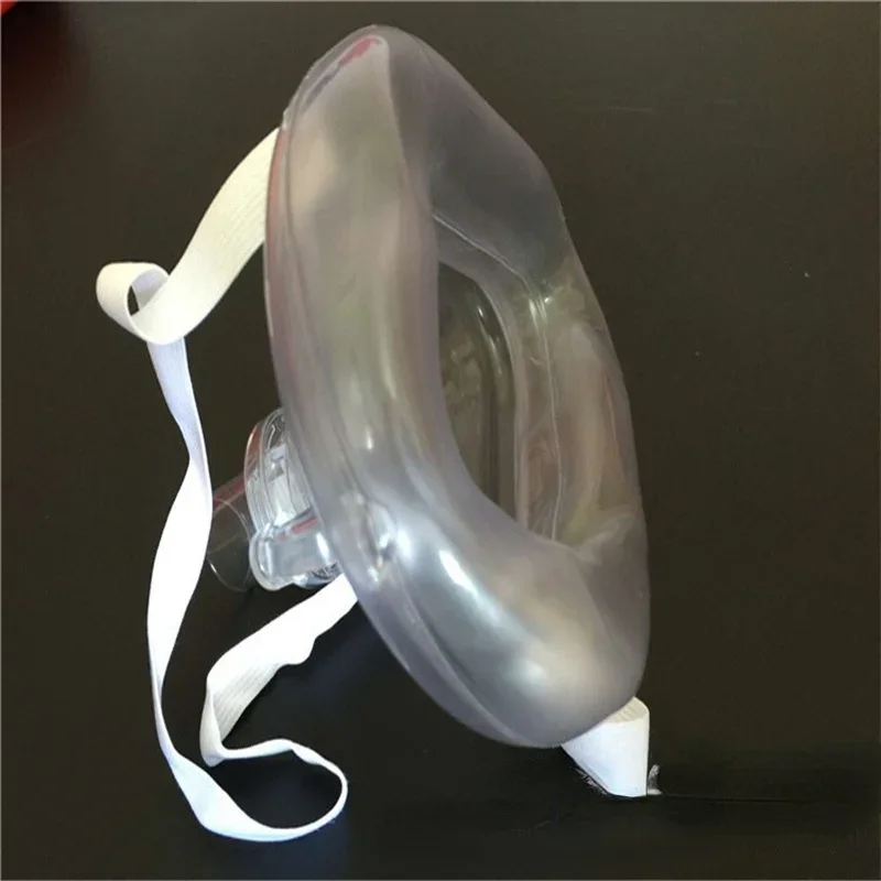 Professional First Aid Breathing Mask Protect Rescuers Artificial Respiration Reuseable with One-way Valve Tools