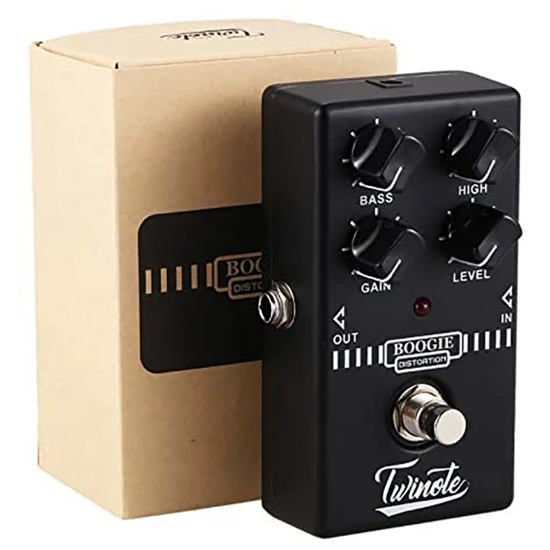 Twinote Boogie Dist Synthesizer Mini Guitar Pedal Old School Distortion Tone Guitar Accessories