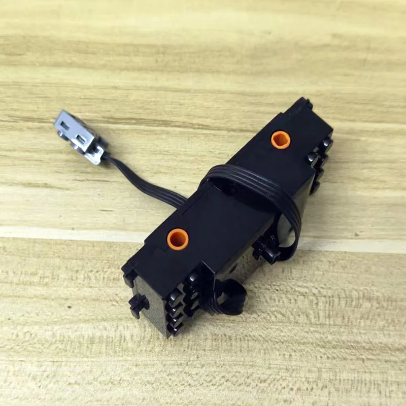 Novo Motor de Trem com Tração nas Quatro Rodas, Motores Orbitais PF, Acessório de Blocos de Montar Compatível com o Motor 88002, Presentes