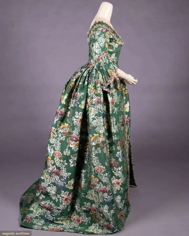 فساتين عصر النهضة الجورجية القوطية للنساء فساتين ماري أنطوانيت مُزينة بنقشة الزهور فساتين الروكوكو الفيكتورية فستان تاريخي من القرون الوسطى