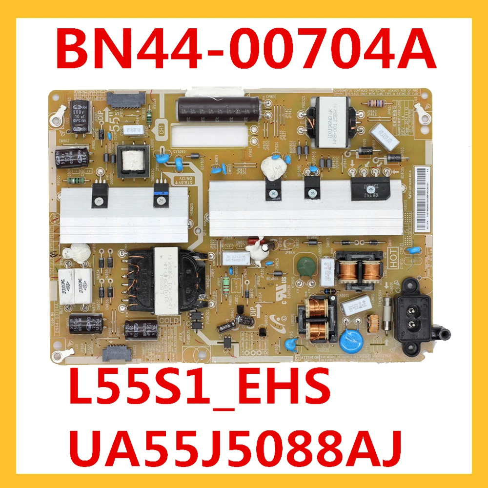 

BN44-00704A L55S1_EHS UA55J5088AJ Original Power Support Board for TV UA55J5088AJXXZ BN44-00704A 704E L55S1_FHS Power Board