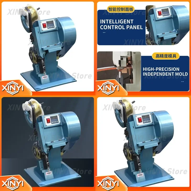 for Copper Strip Machine Small Headphone Wire Electric Copper Belt Desktop Riveting Wiring Machine