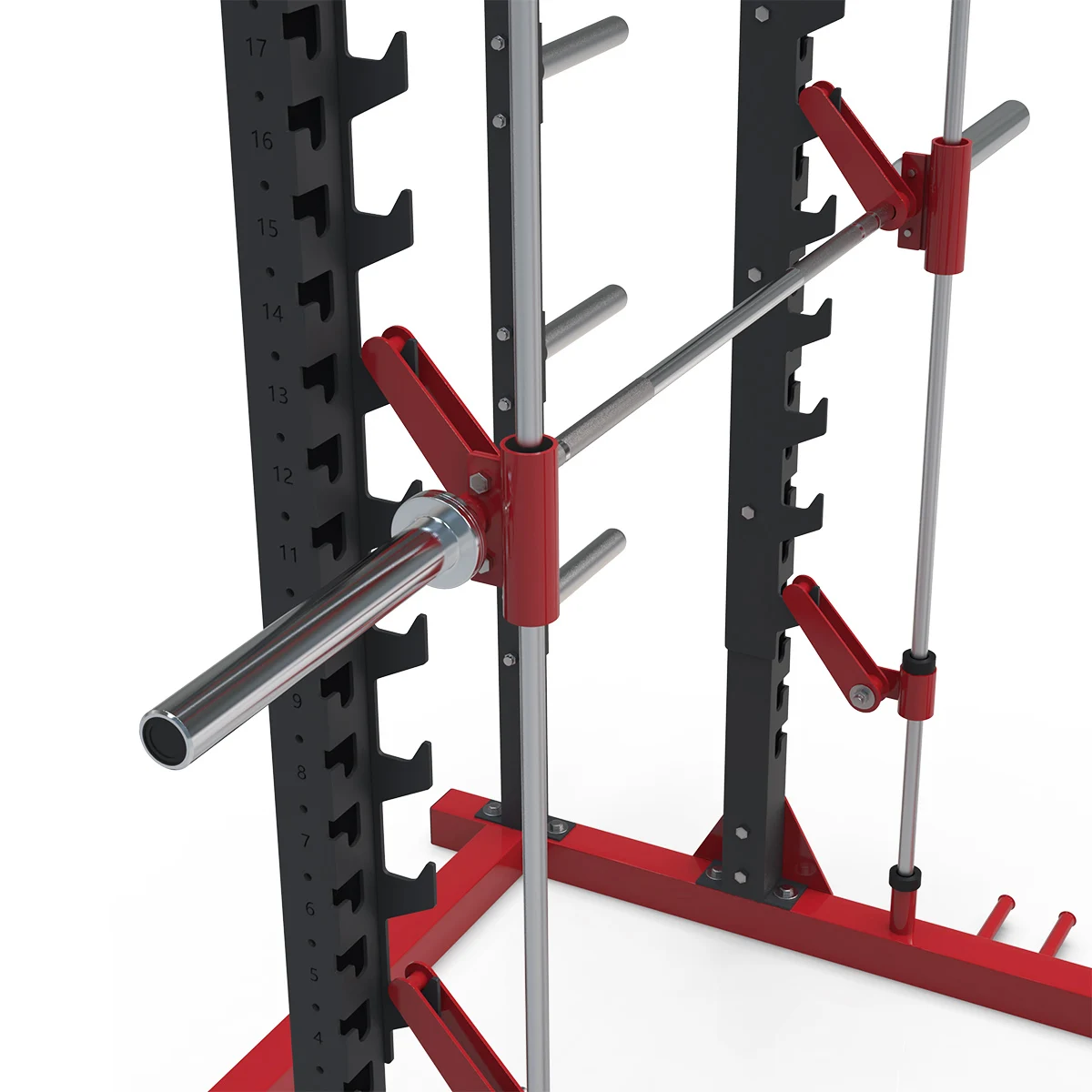 Rack de energia comercial da máquina do smith do levantamento de peso do equipamento do multi ginásio Smith 2