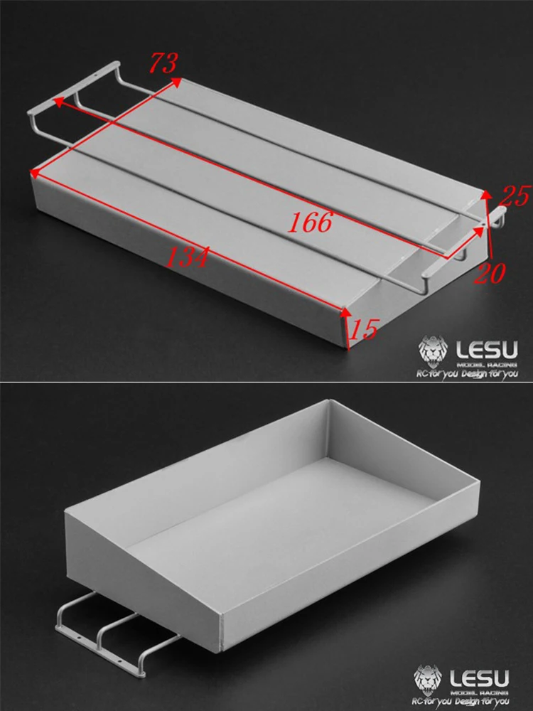 RC 1/14 Metal Canvas Frame for Tamiya Hydraulic Excavator Loader Dump Truck for SCANIA MAN VOLVO Trailer Tipper DIY Parts