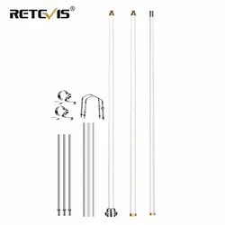 Retevis MA05 Ham Radio Accessories High Gain Glass Steel Omni-Directional Antenna VHF UHF Base Station Repeater Antenna for RT97