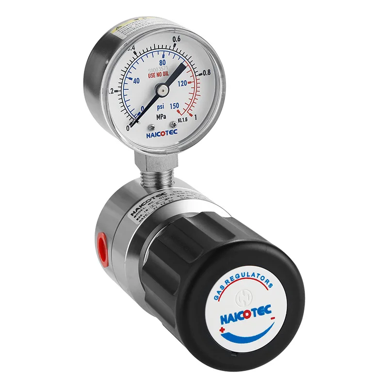 Structure à membrane en acier inoxydable, résistant à la Corrosion, spécifications complètes, régulateur de pression, réducteur d'hydrogène, d'oxygène et d'azote